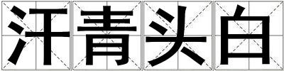汗青頭白
