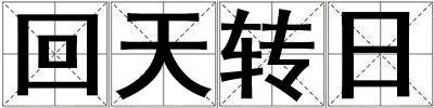 回天轉(zhuǎn)日