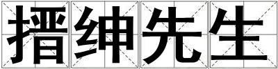 搢紳先生