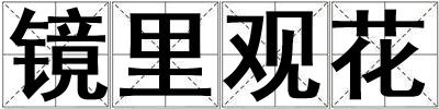 鏡里觀花
