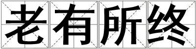 老有所終