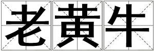 老黃牛