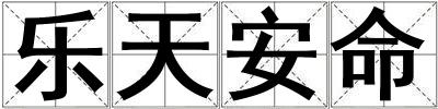樂天安命