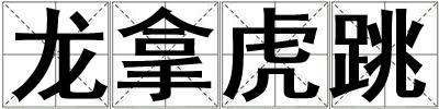 龍拿虎跳