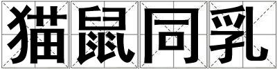 貓鼠同乳