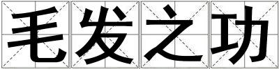 毛發(fā)之功