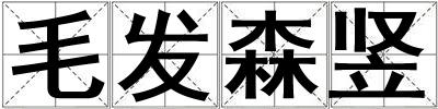 毛發(fā)森豎