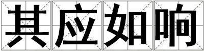 其應如響