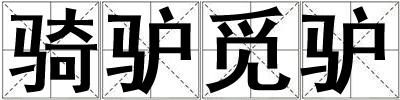 騎驢覓驢