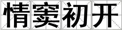 情竇初開