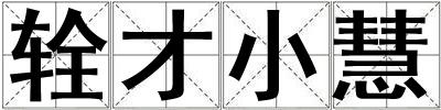 輇才小慧