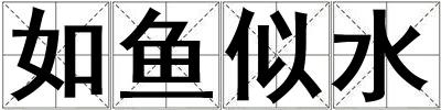 如魚似水