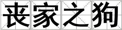 喪家之狗