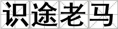 識途老馬