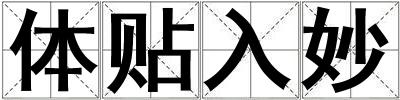 體貼入妙