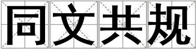 同文共規