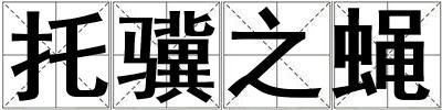 托驥之蠅