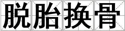脫胎換骨