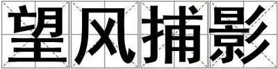 望風(fēng)捕影