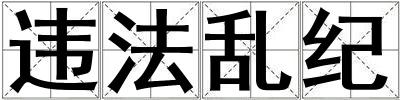 違法亂紀
