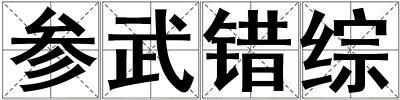 參武錯綜