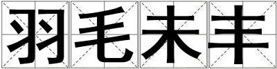 羽毛未豐