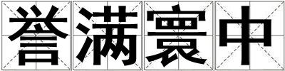 譽滿寰中
