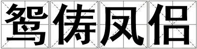 鴛儔鳳侶