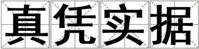 真憑實據
