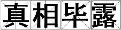 真相畢露