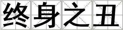 終身之丑