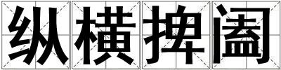 縱橫捭闔