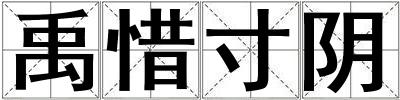 禹惜寸陰