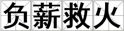 負薪救火
